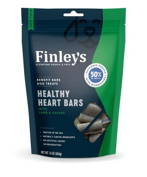 16oz Nutrisource Finley's Healthy Heart Soft Bars - Health/First Aid